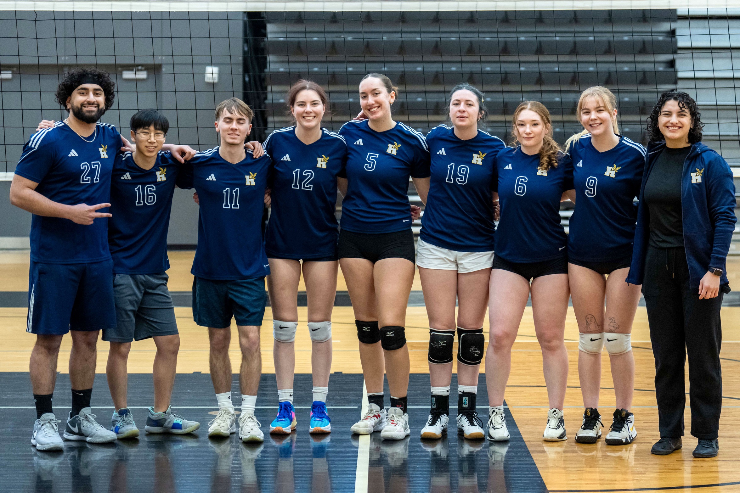 Hawks Finish Second at Sheridan Volleyball Tournament