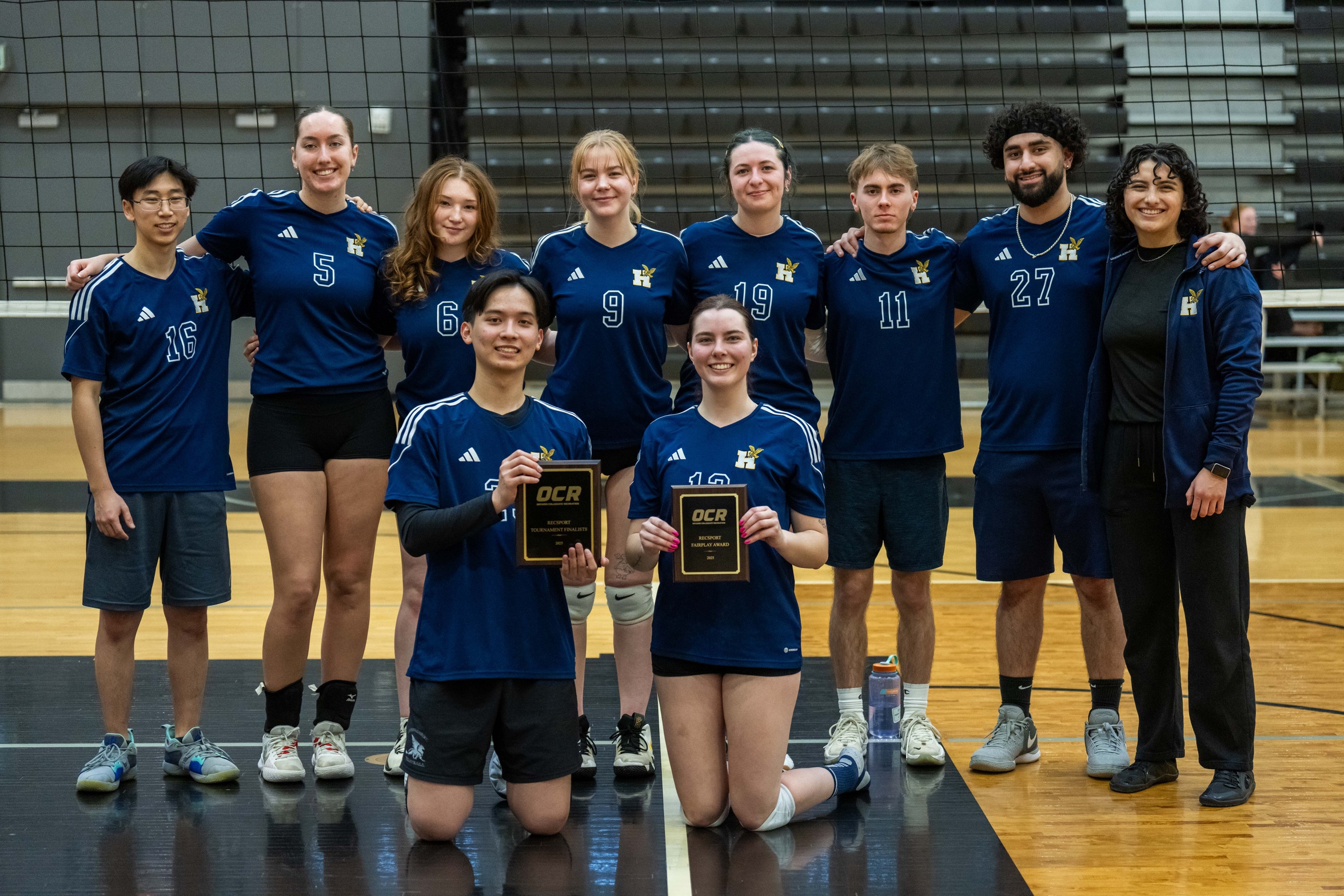 Volleyball Settles for Silver & Earns Fair Play Award at Conestoga