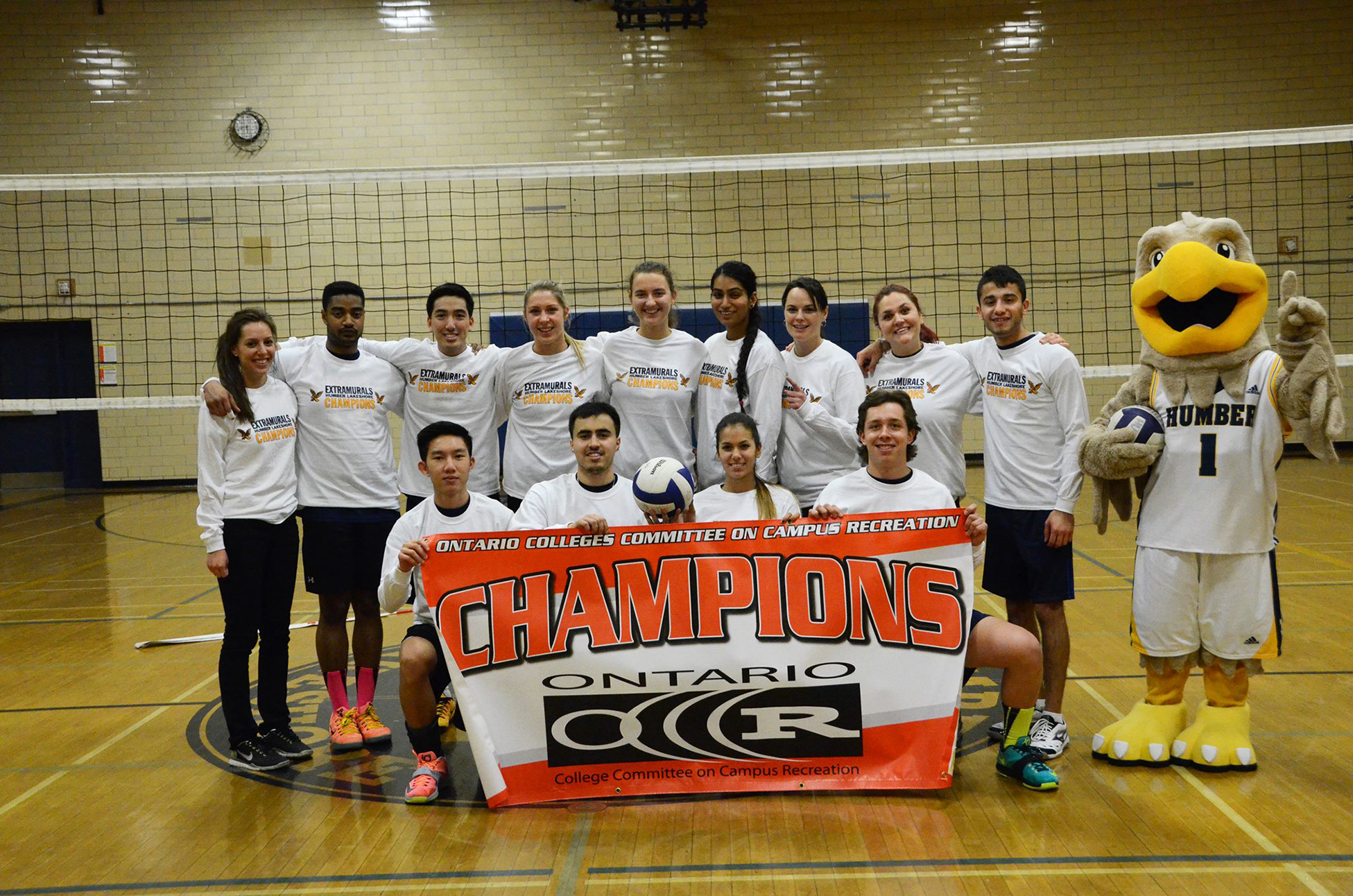 Chantelle Zanette Extramural Co-Rec Volleyball Team Photo