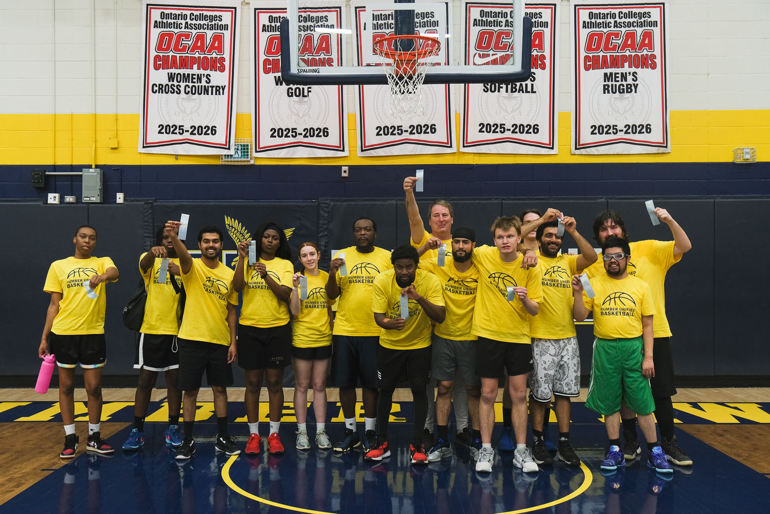 Humber Gold Takes Bronze at Annual Unified Basketball Tournament