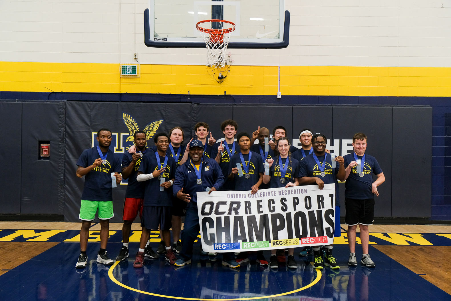 Humber Navy Claims the Championship at Annual Unified Basketball Tournament