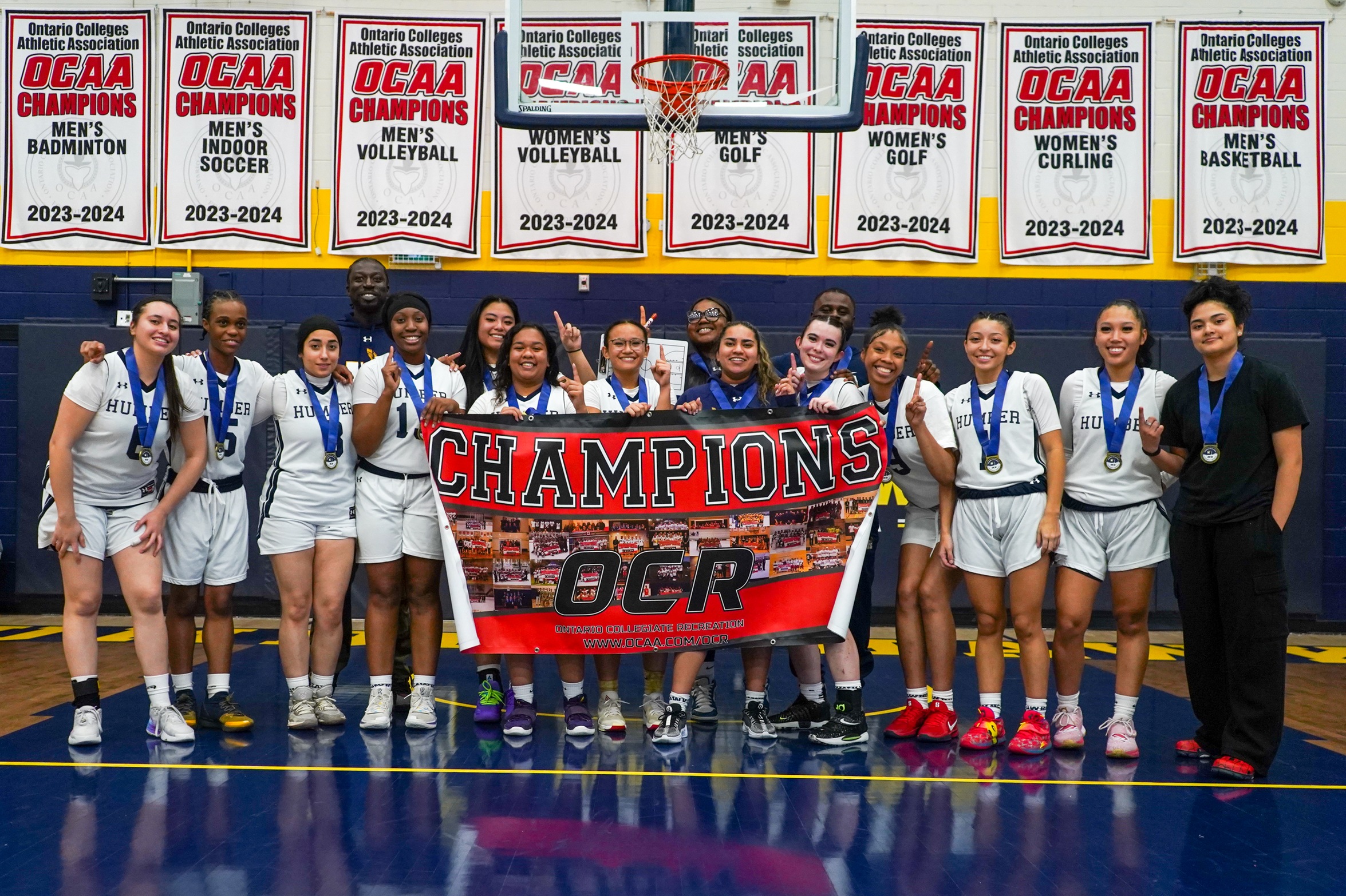 Undefeated Hawks Capture Gold on Home Court