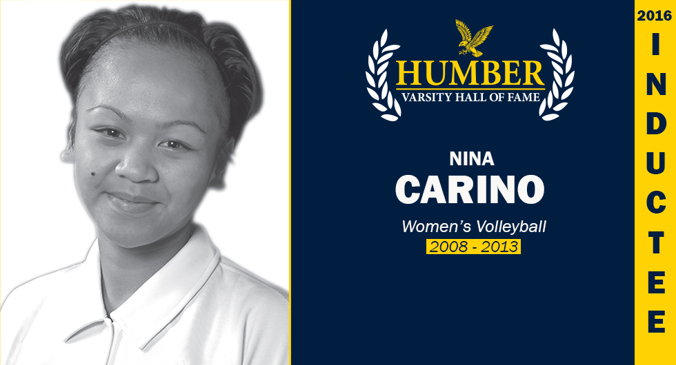 2016 HUMBER VARSITY HALL OF FAME INDUCTEE - NINA CARINO