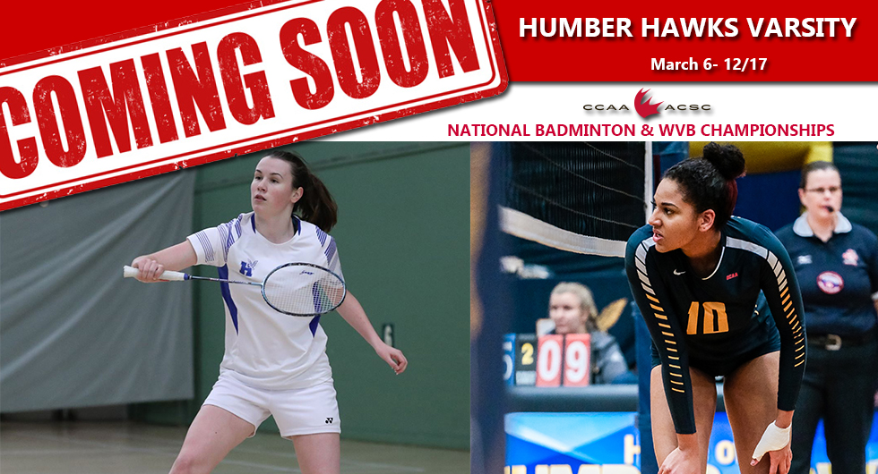 HUMBER HAWKS VARSITY &ndash; UPCOMING WEEK AT A GLANCE