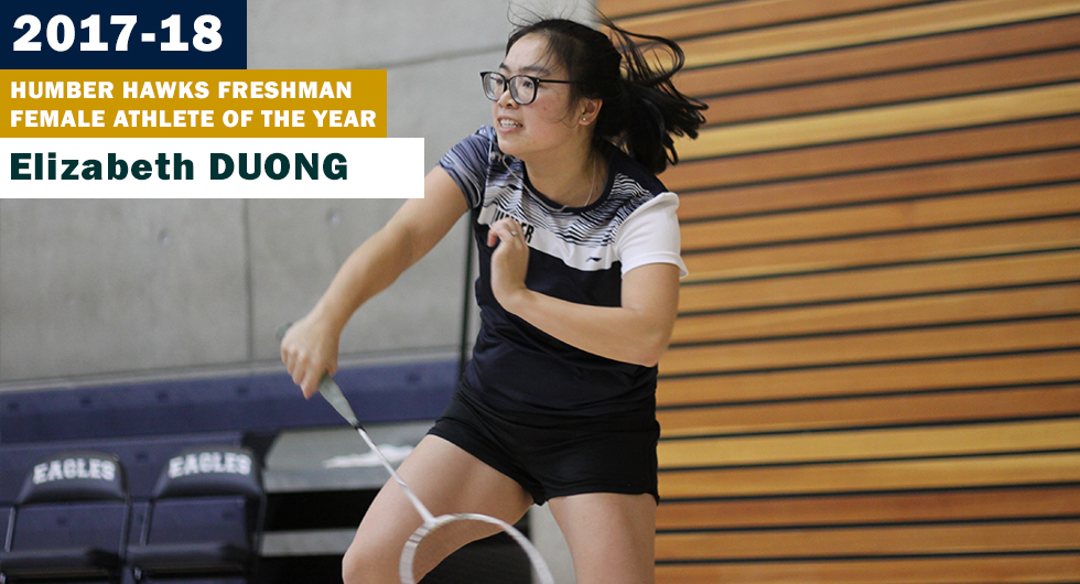 BADMINTON STAR DUONG CAPTURES TOP FRESHMAN HONOURS