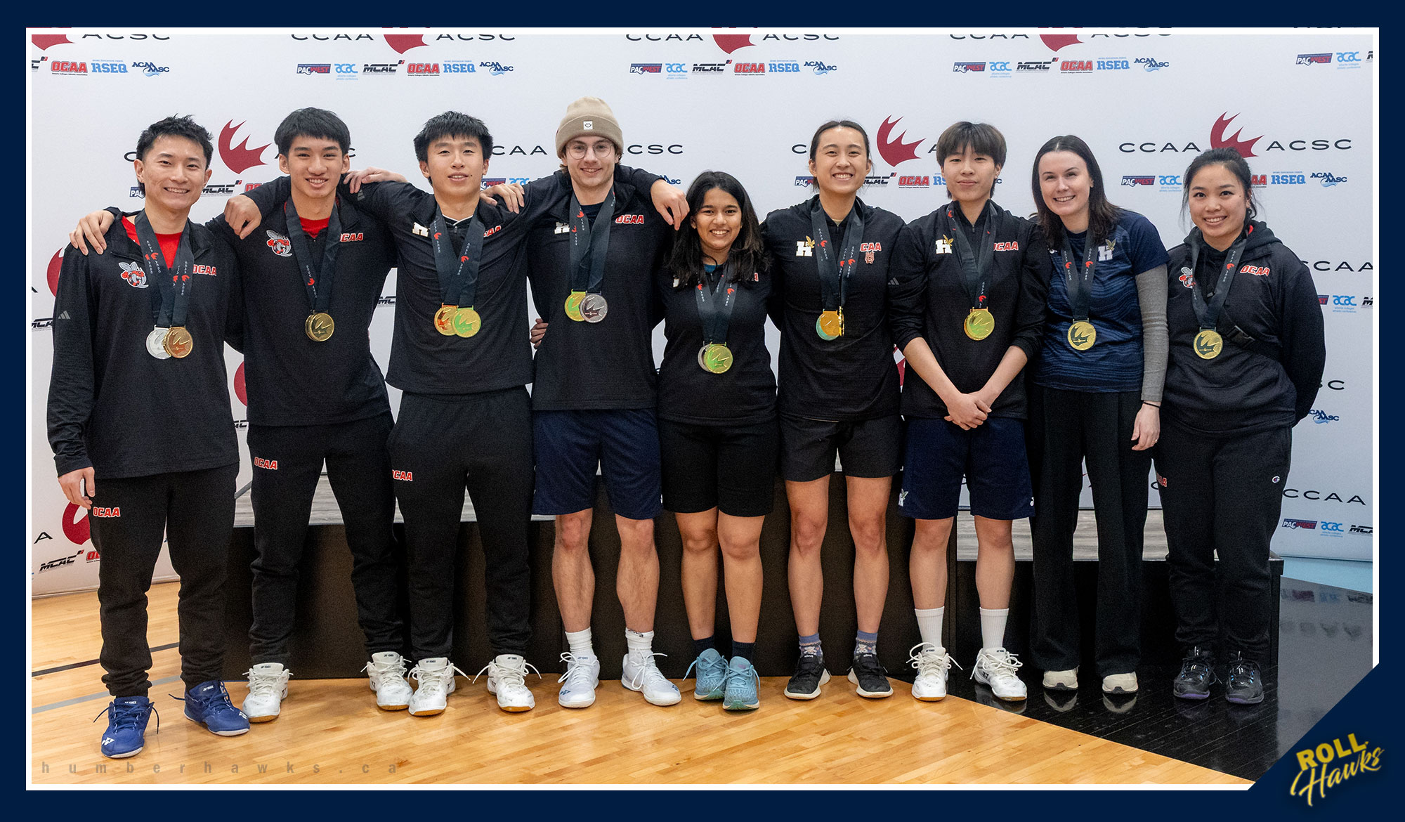 Badminton leaves nationals with two CCAA titles and two silver medals