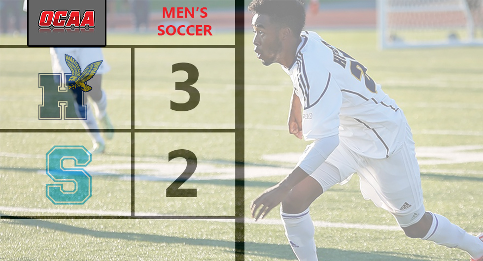HAWKS SCORE TWO LATE TO CLAIM CENTRAL CROWN