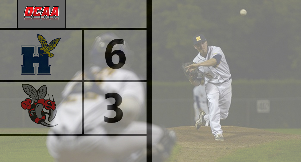 HAWKS SCORE EARLY AND HOLD OFF STING FOR 6-3 WIN