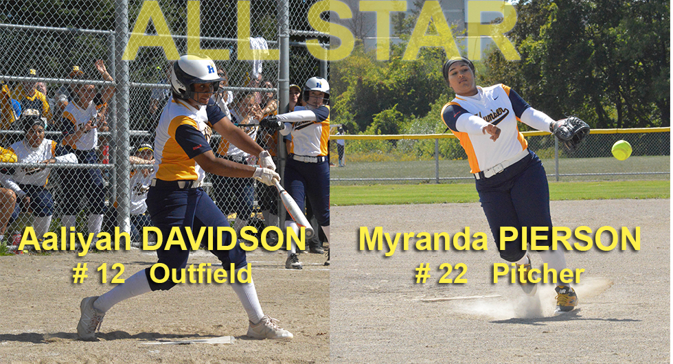 HAWKS DAVIDSON & PIERSON NAMED OCAA SOFTBALL ALL-STARS
