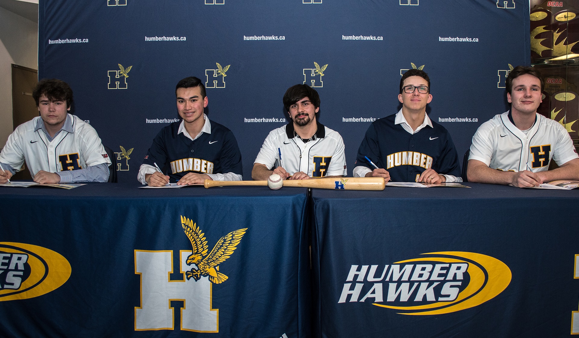 Humber Baseball Signs Five for 2018 Season