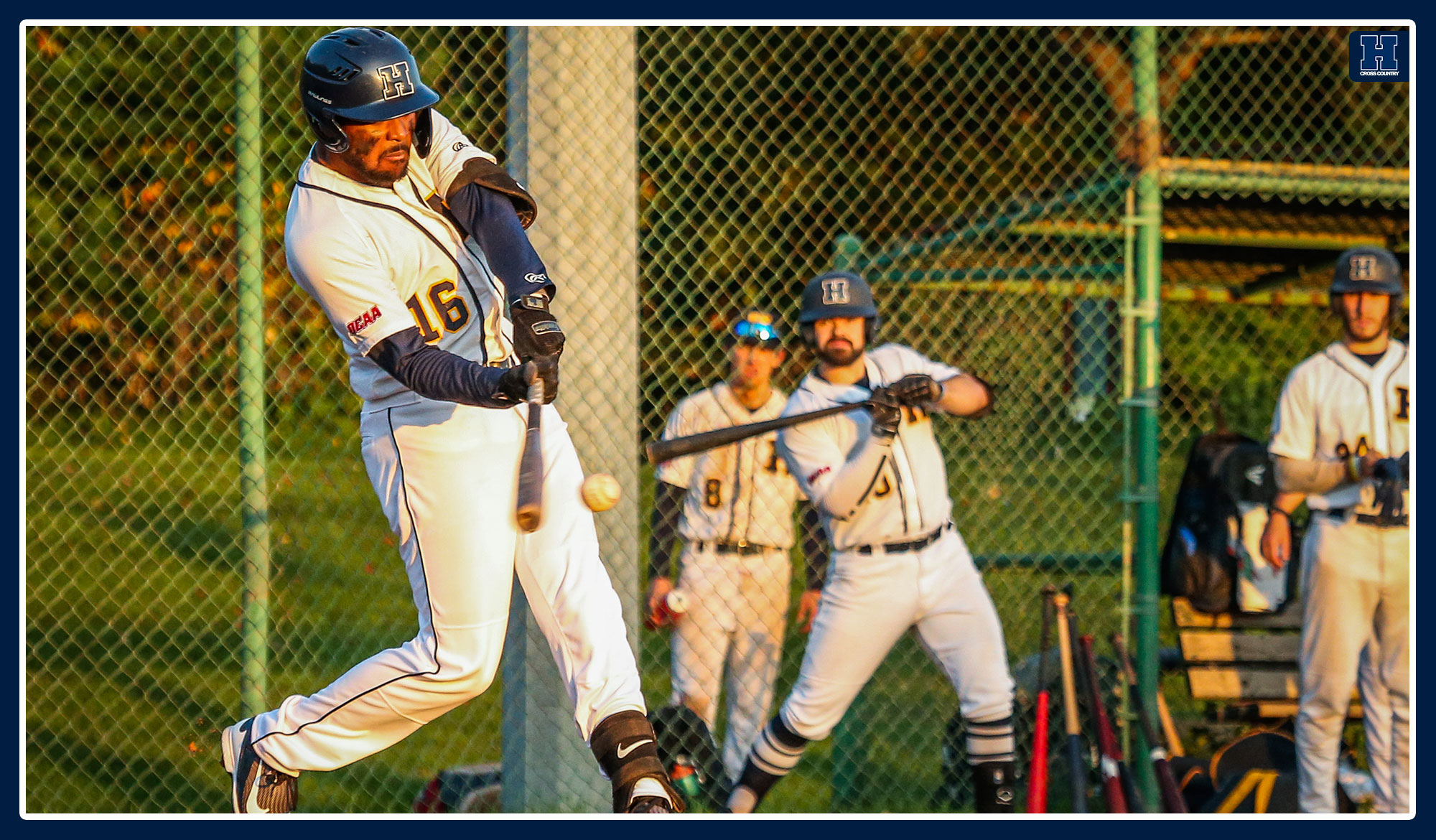 Dei Baning swings at a pitch