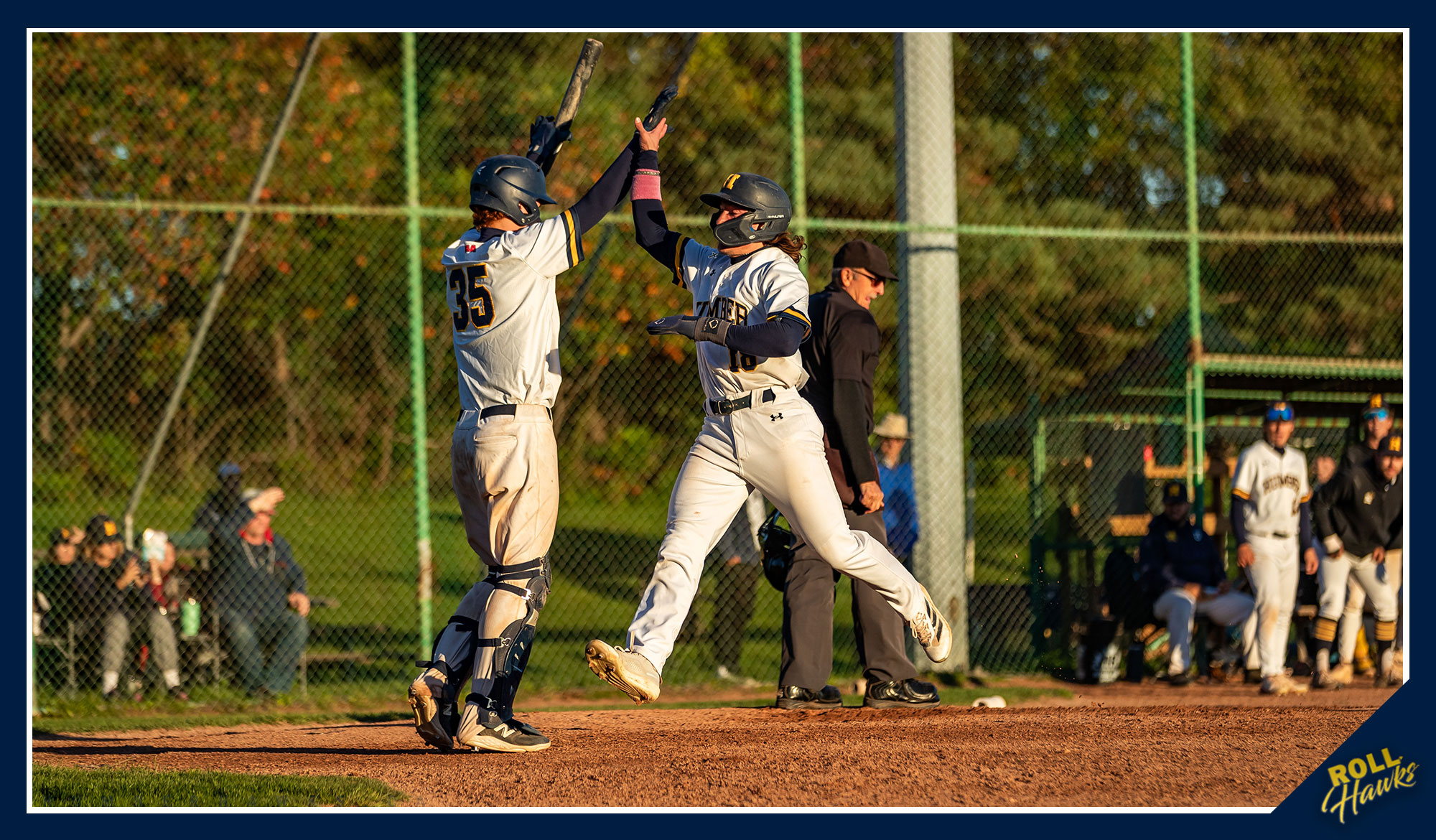 Baseball splits with Durham in season finale