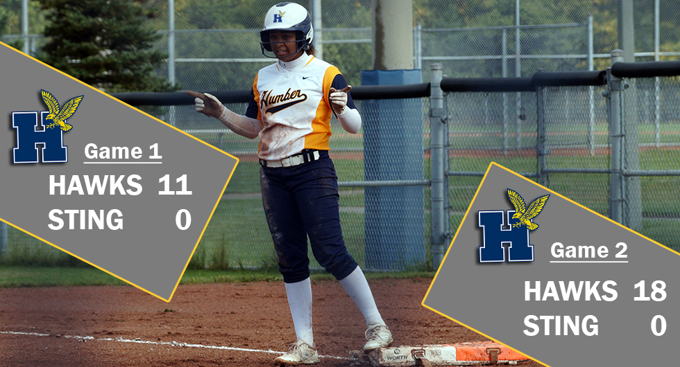 HAWKS IN PLAYOFF HUNT WITH SWEEP OVER SENECA