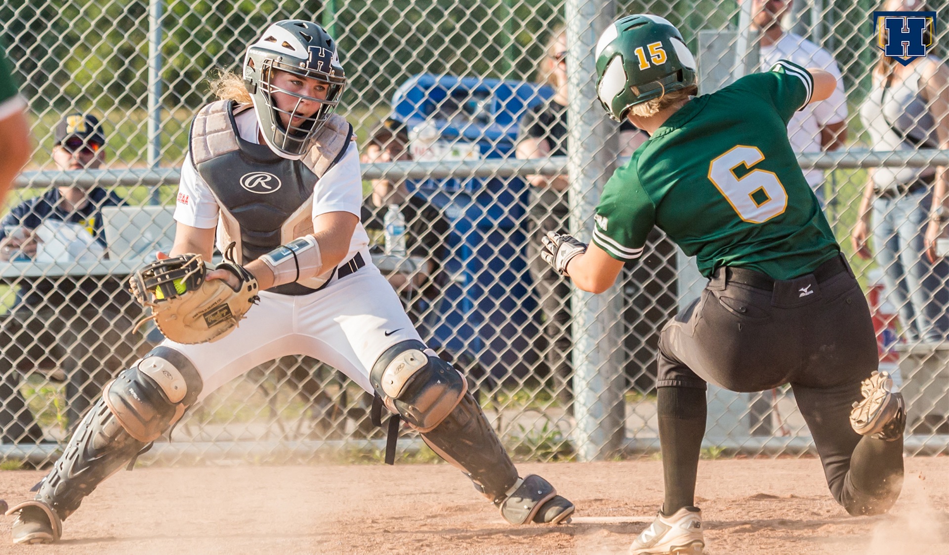 Softball Splits With St. Clair at Home