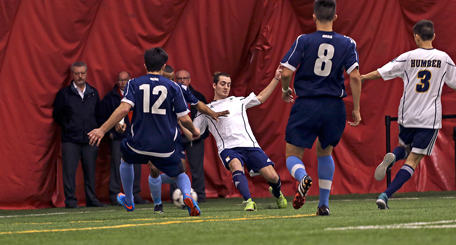 MEN&rsquo;S INDOOR SOCCER PERFECT 5-0 IN CAPTURING OCAA TITLE