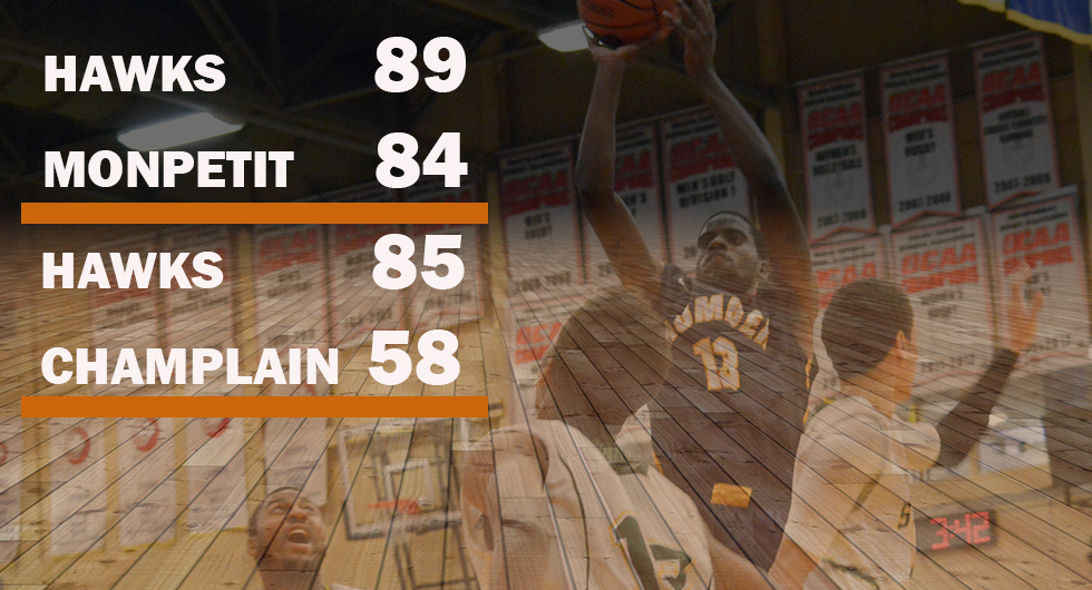 HAWKS SWEEP QUEBEC TEAMS IN PREP OF SECOND HALF PLAY