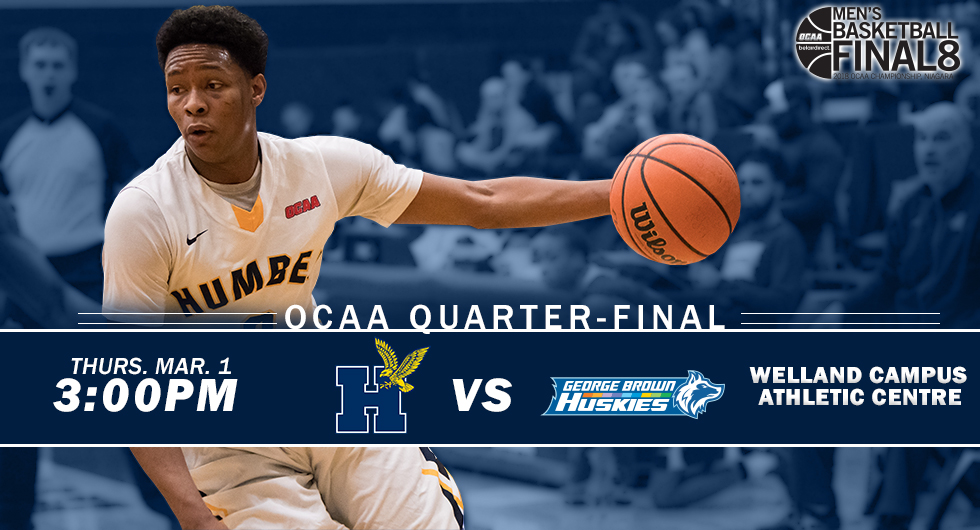 No. 11 HUMBER OPENS OCAA CHAMPIONSHIP THURSDAY