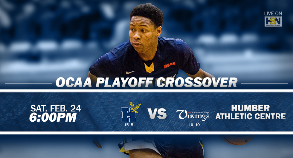 No. 10 HUMBER SET TO HOST ST. LAWRENCE IN CROSSOVER GAME