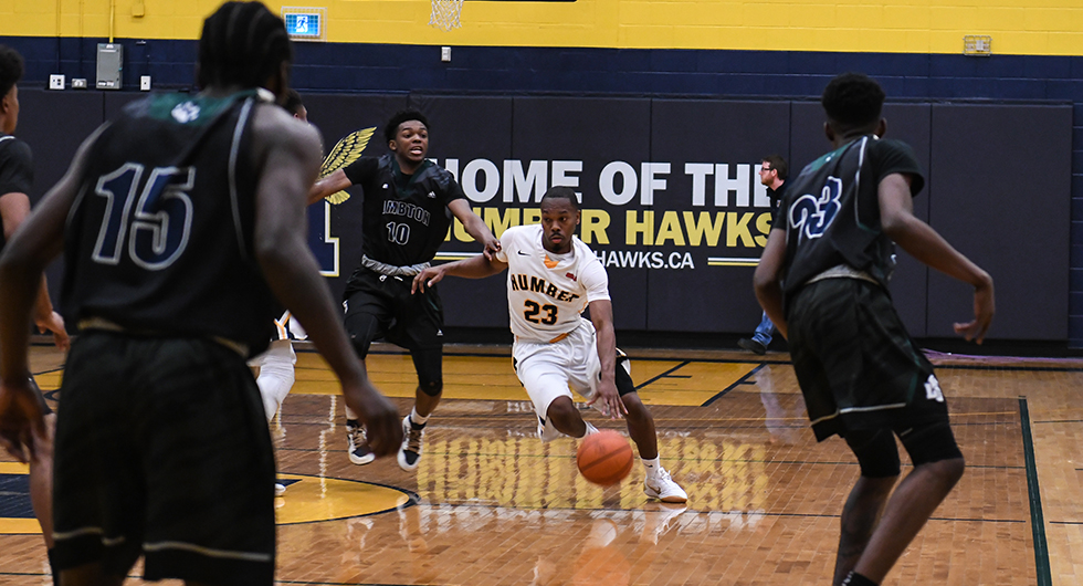 MEN'S BASKETBALL FALL TO LAMBTON IN OVERTIME, 103-97