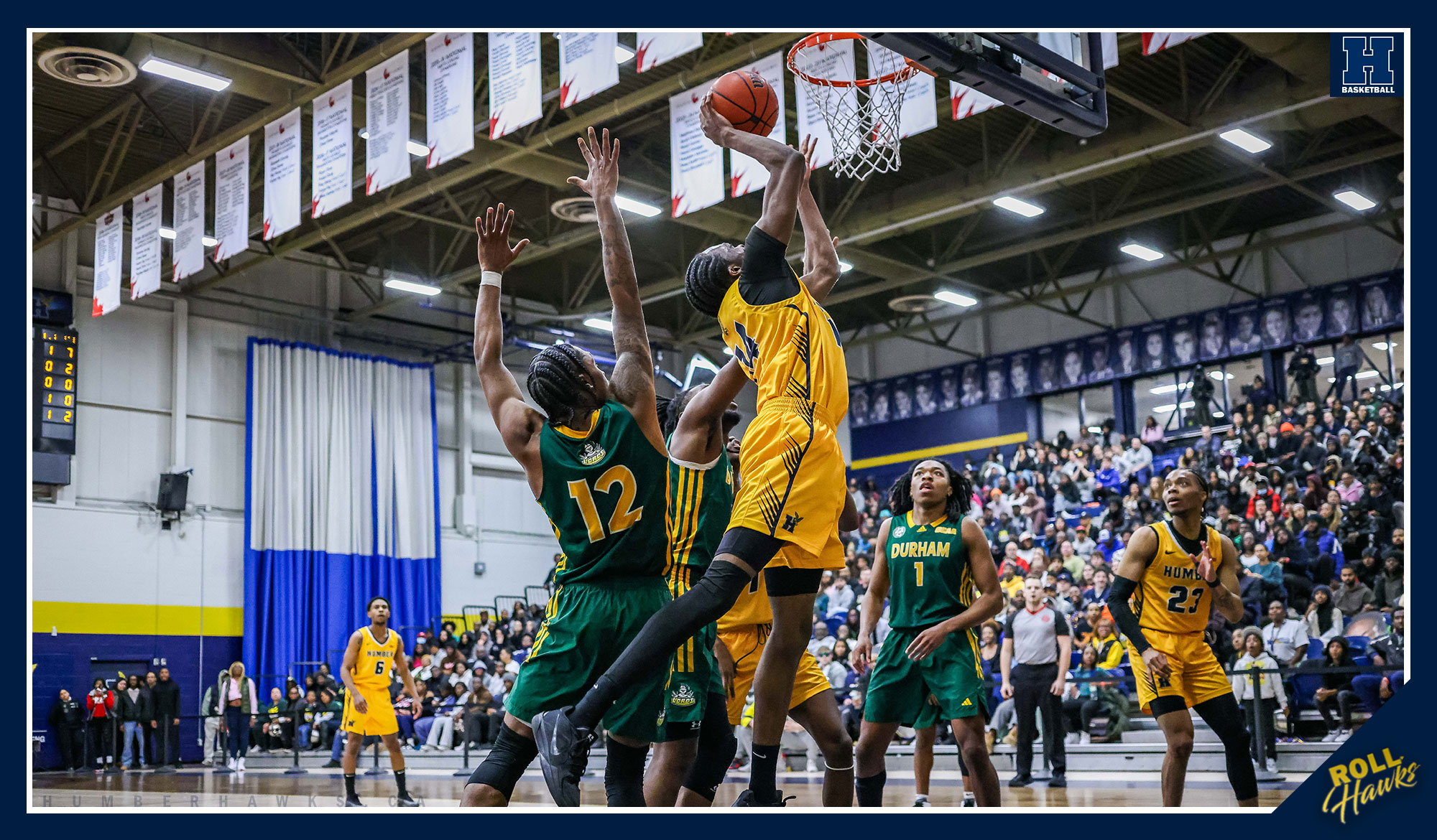 Men's Basketball falls to Durham, wins OCAA silver medal