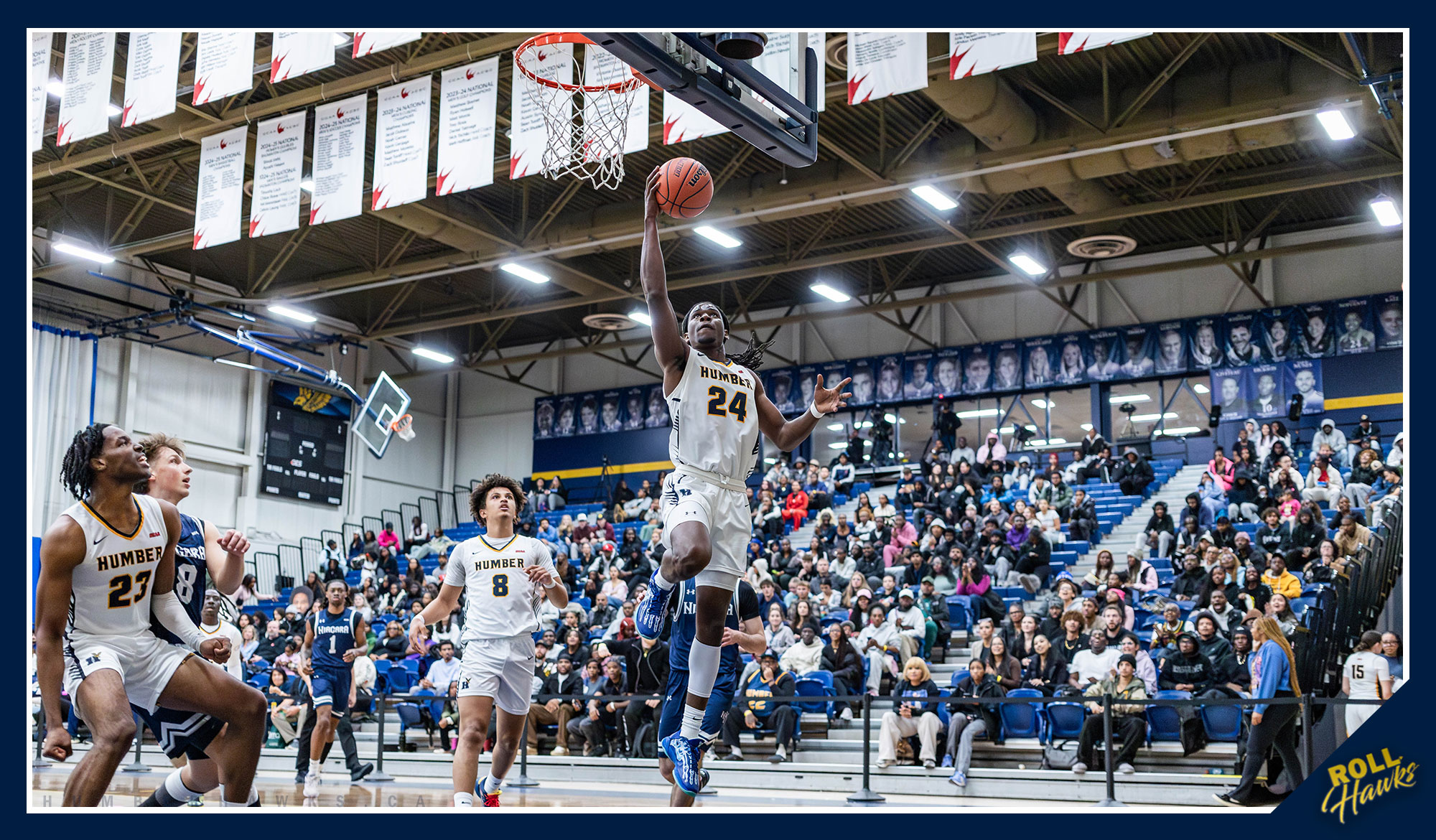 No. 1 Men's Basketball rolls Canadore Saturday