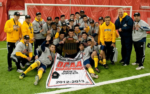 HUMBER WINS THIRD STRAIGHT OCAA MEN'S SOCCER TITLE