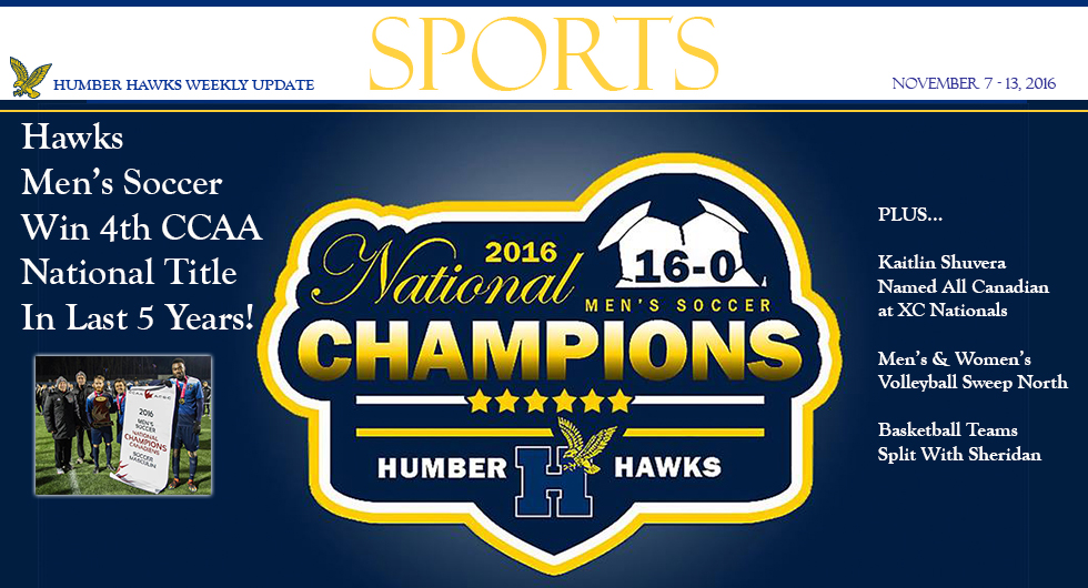 HUMBER HAWKS VARSITY &ndash; WEEK IN REVIEW