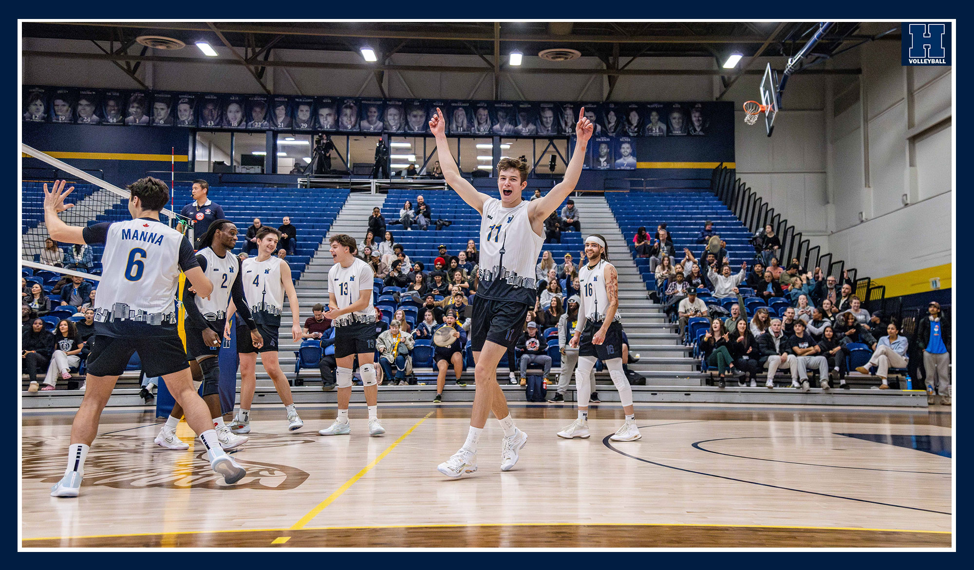 Ten straight wins to open the season for No. 4 Men's Volleyball