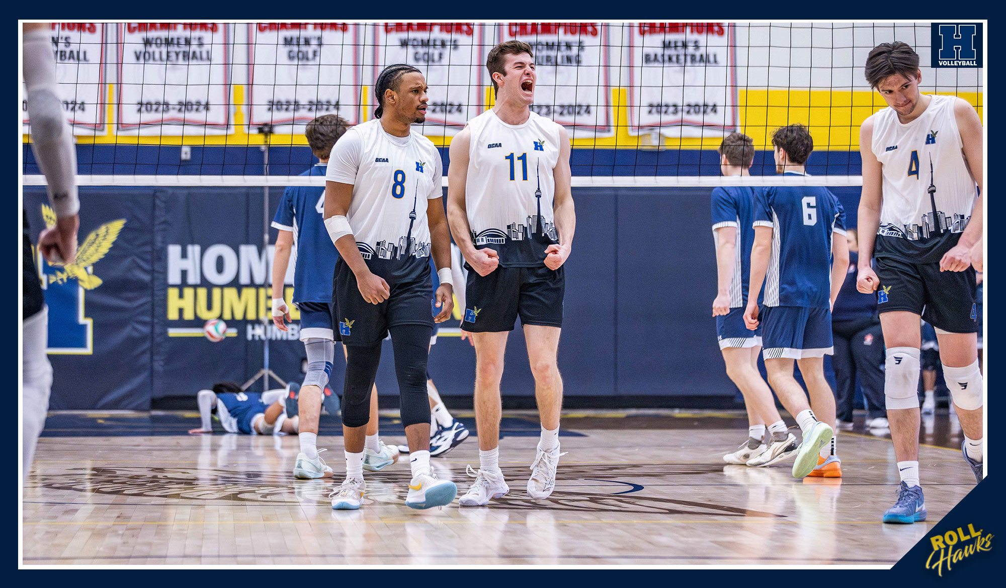 No. 3 Men&rsquo;s Volleyball defeats Niagara in five-set thriller