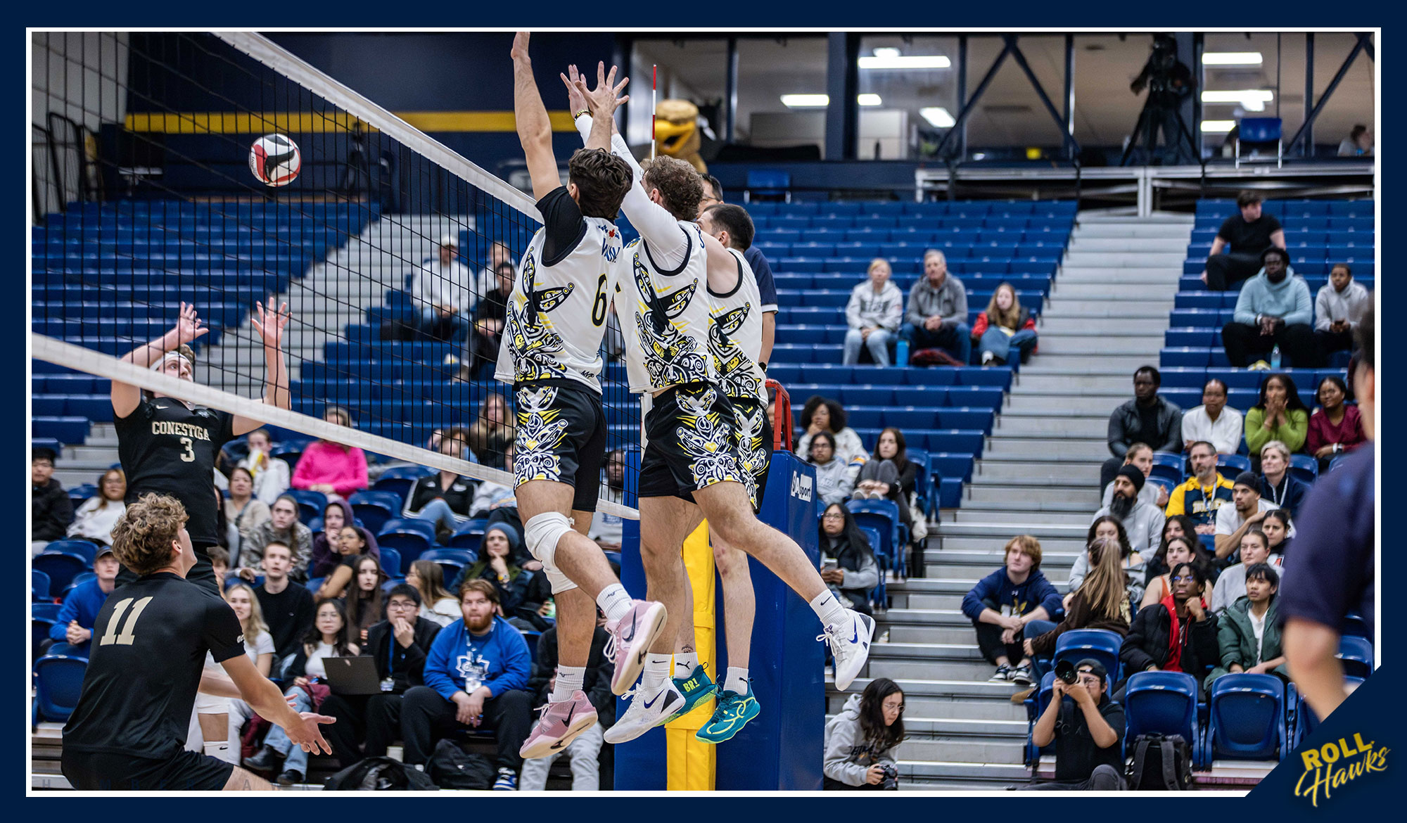 No. 10 Men's Volleyball swept by No. 15 Conestoga