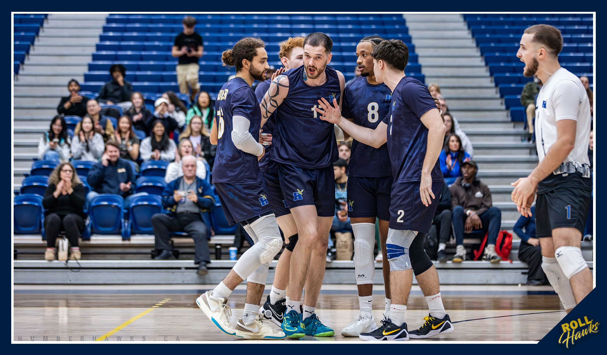 Home opener win for No. 12 Men's Volleyball