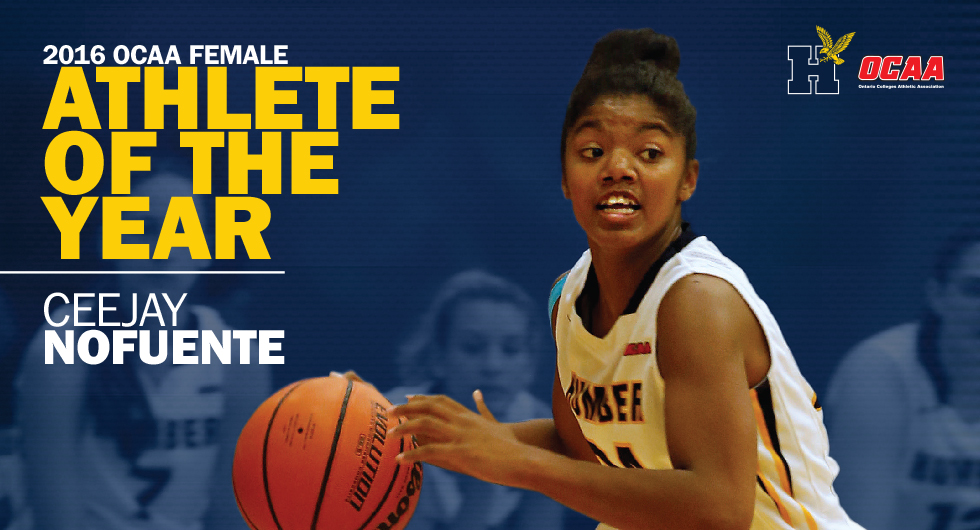 CEEJAY NOFUENTE NAMED OCAA FEMALE ATHLETE OF THE YEAR