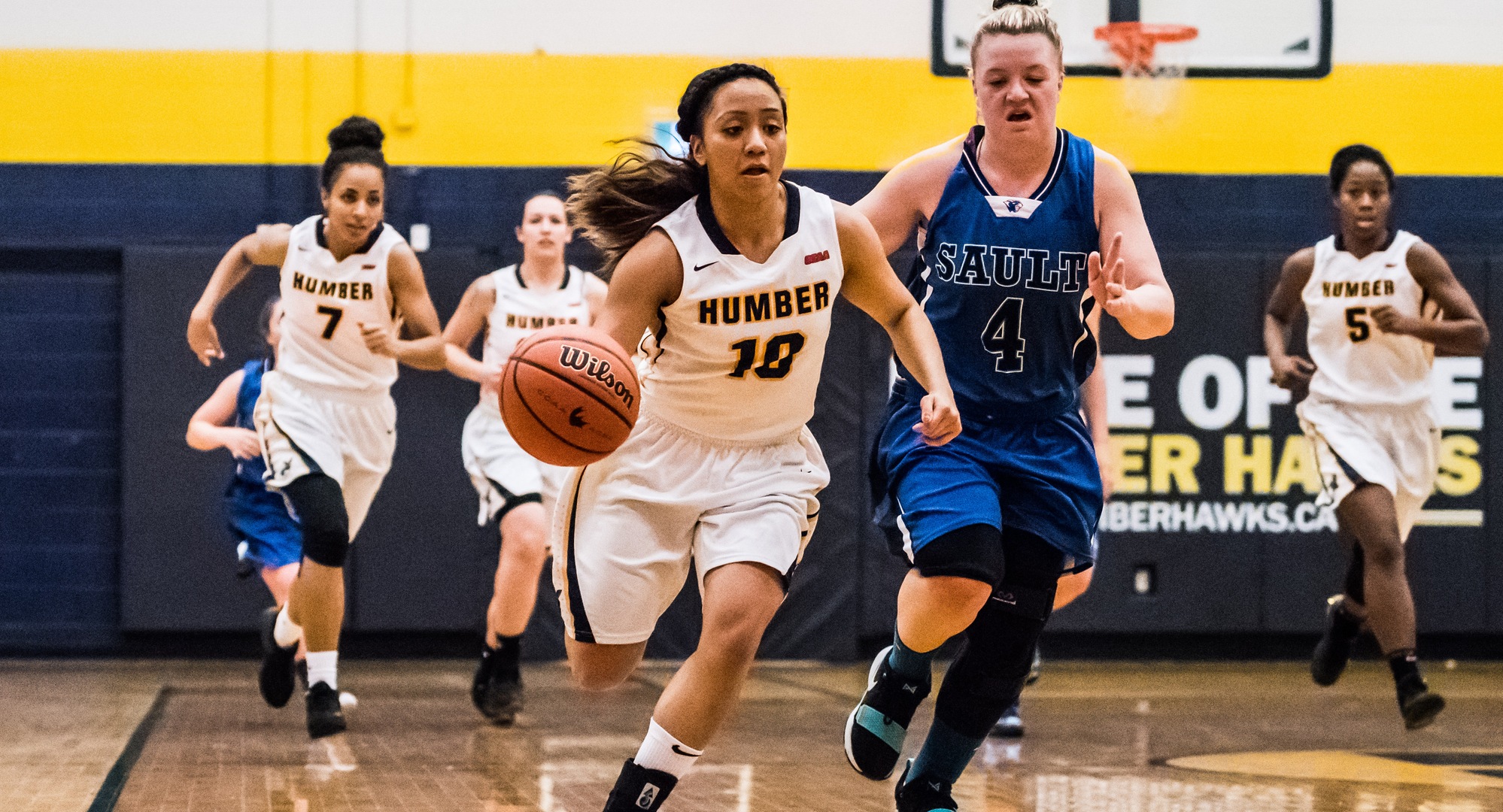 HAWKS ROLL  TO EASY 109-19 WIN OVER SAULT COUGARS