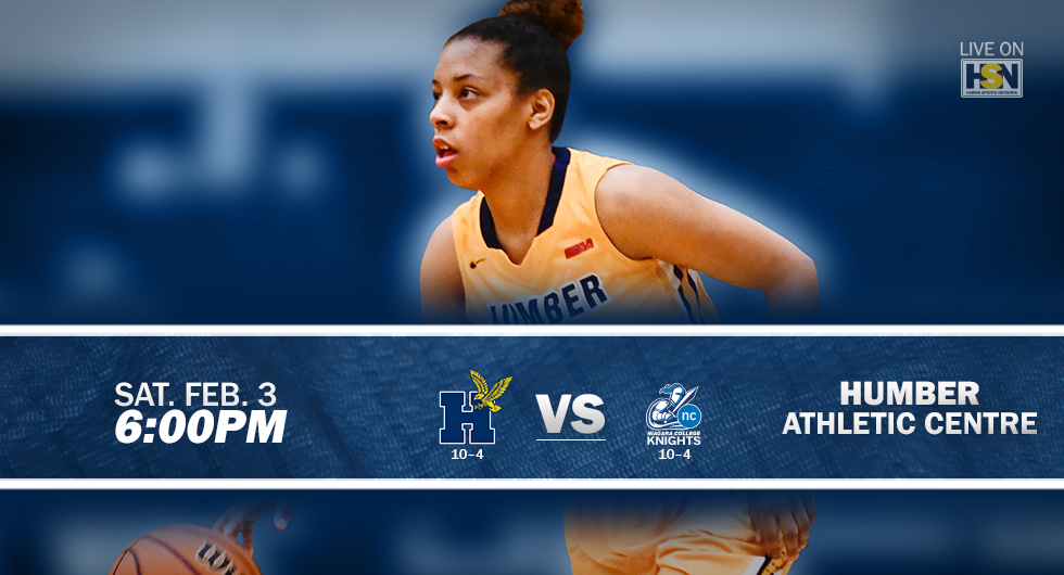 No. 1 WOMEN'S BASKETBALL WELCOME NIAGARA SATURDAY