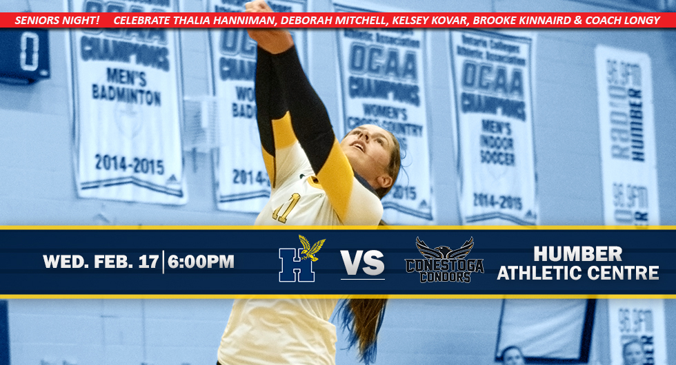 LAST MATCH OF THE SEASON AS NO.3 HAWKS HOST CONESTOGA