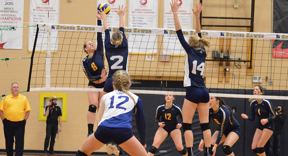 No. 2 HAWKS SOAR TO 3-0 WIN OVER No. 11 KNIGHTS